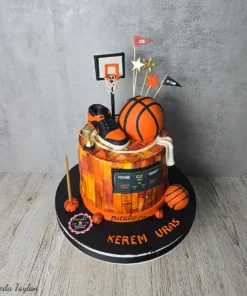 Alternative view of Basketbol Temalı Butik Pasta