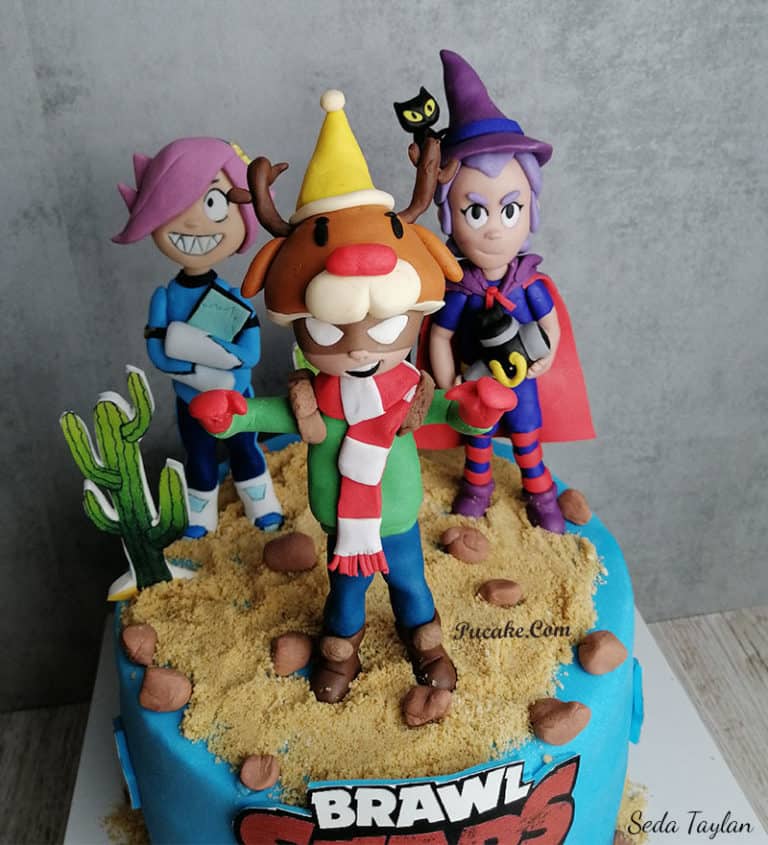 Brawl Stars Doğum Günü Pastası (Hemen Sipariş Ver)