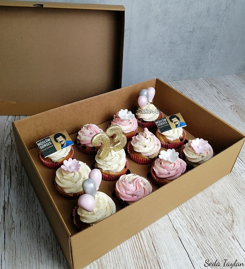 Ankara Kremalı Konsept Cupcake Çeşitleri » Pucake