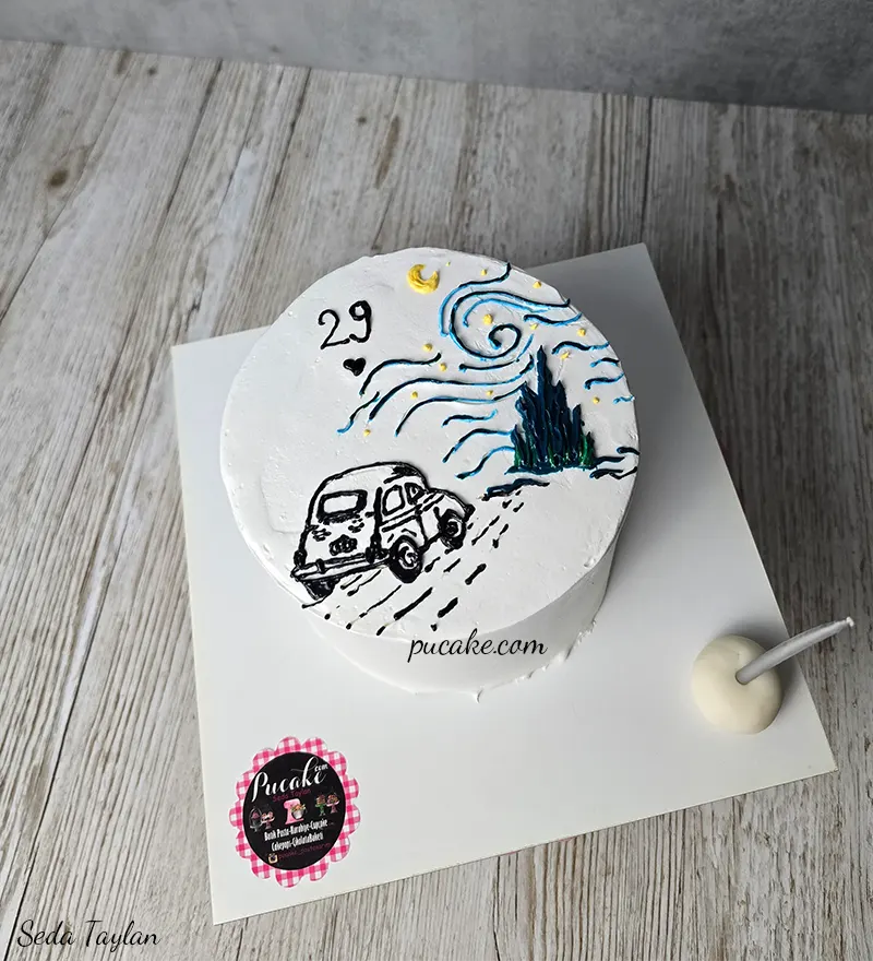 Kremalı Seyehat Pasta