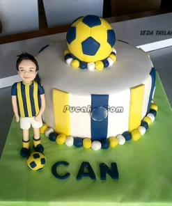 Sari-Lacivert-Taraftar-Pastasi