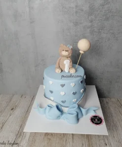 Balonlu Ayıcık Konsept Pasta