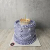 Vintage Taçlı Pasta