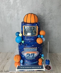 Alternative view of Basketbol ve Uzay Temalı Pasta