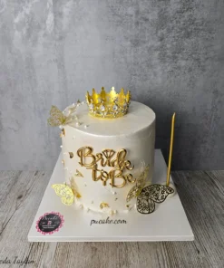 Bride Taçlı Pasta