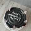 Dark Cream Cake